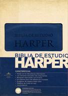 Biblia de estudio Harper, Italiana Azul