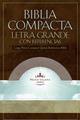 Biblia compacta letra grande con referencias (Rosada)