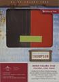 Biblia de referencia Thompson RVR60 tamaño personal, marrón/terracota