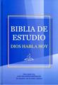 Biblia estudio con deuterocanonicos azul tapa dura