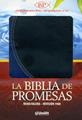 La biblia de promesas piel especial azul-negro