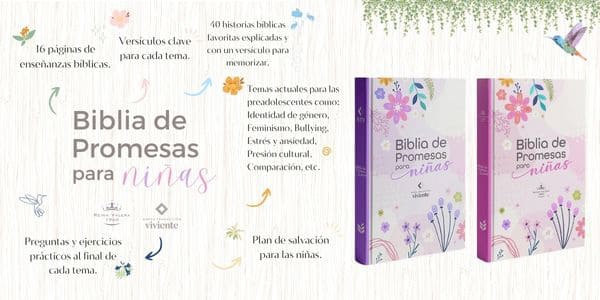 Biblia de Promesas para Niñas Unilit