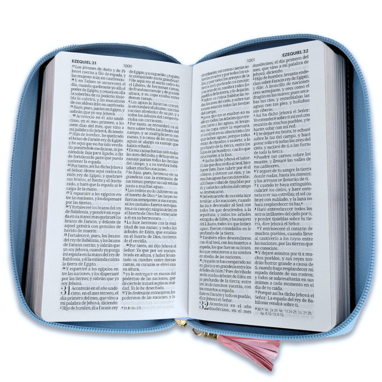 Biblia RVR60 Chequera Azul-Rosa Cierre 5 Bibllia RVR6015CZTI/ Chequera Azul-Rosa/ Cierre