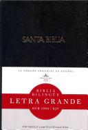 Biblia Bilingue/RVR60-KJV/Letra Grande/Tapa Dura