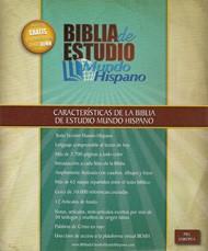 Biblia de Estudio Mundo Hispano (Piel europea) [Biblia]