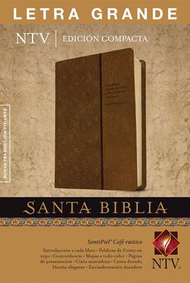 Biblia Compacta Letra Grande Café
