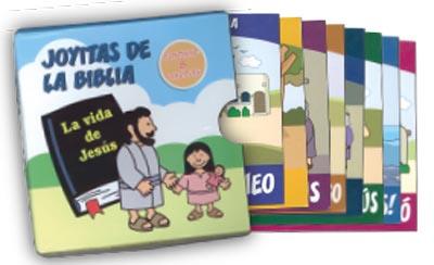 Joyitas De La Bbilia /Set De 8 Libritos Infantiles