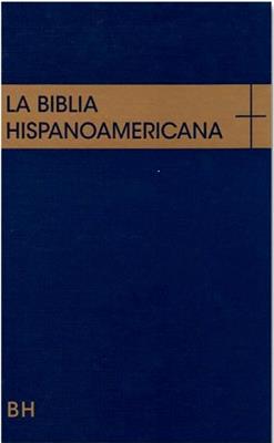 Biblia Hispanoamericana Tapa Dura Azul