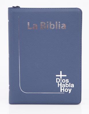Biblia DHH 085 DKZLGi Azul Canto Pintado Azul
