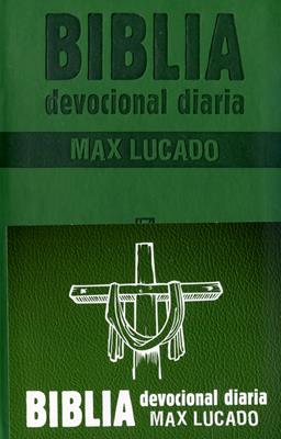 Biblia Devocional Max Lucado - Verde