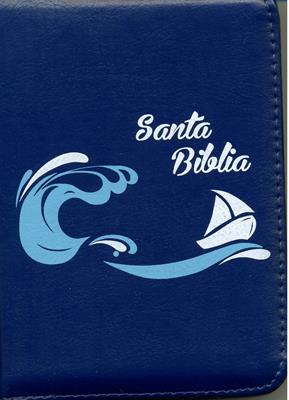 Biblia Tamaño 025CZLG Azul Canto Azul (imitación piel(percalina)) [Bíblia]