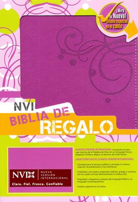 Biblia de Regalo NVI Dos Tonos Italiana Rosada