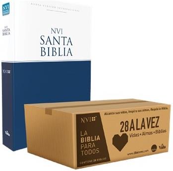 Caja De Biblias Misionera 28 A La Vez Nueva (Rustica) [Caja de Biblias]