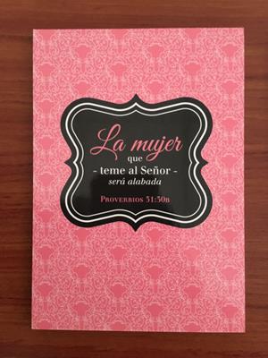 Notepads /La Mujer Que Teme Al Señor