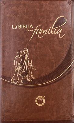 Biblia-TLA-65P-Mi Familia Café (Imitacion Piel )