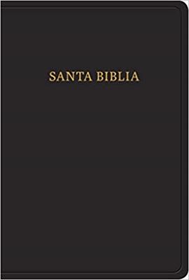 Biblia RVR60/Letra Grande/Manual/Negro/Imitacion Piel