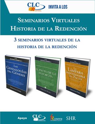 Seminario Virtual Historia De la Redención Precio Especial Vol 1,2 y 3