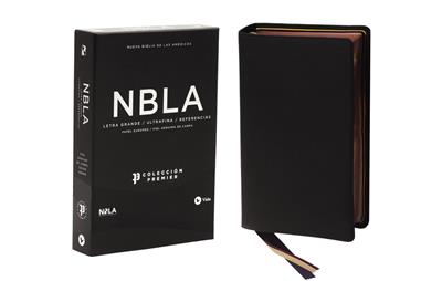 Biblia/NBLA/Coleccion Premier/Piel Ultrafina/Letra Grande/Negro