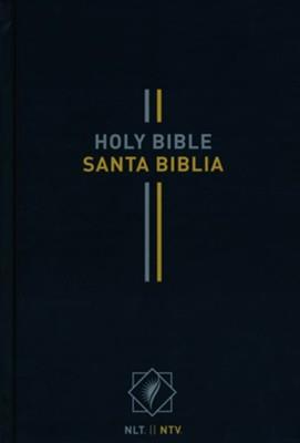 Biblia Bilingue NLT/NTV/Negro/Tapa Dura