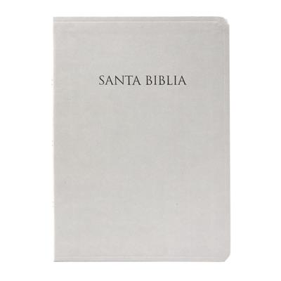 Biblia/RVR1960/Letra Grande/Manual/Vinilo/Blanco