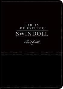 Biblia De Estudio Swindoll/NTV/Negro/Indice (Imitation Leather)