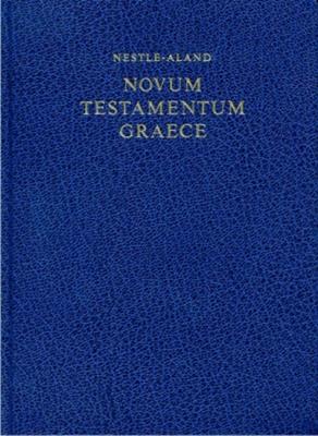 Nuevo testamento griego, edición 27 nestle