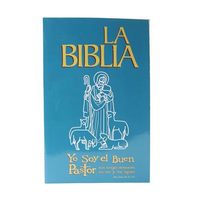 Biblia/ Yo Soy El Buen Pastor/ Azul