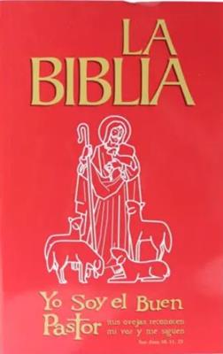 Biblia /DHH060KLG Rojo / Yo Soy El Buen Pastor /Periodico