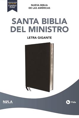 Santa Biblia del Ministro/NBLA/Leathersoft/Negra