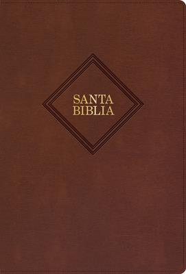 Biblia RVR60/Letra Grande Tamaño Manual/Cafe/Piel Fabricada