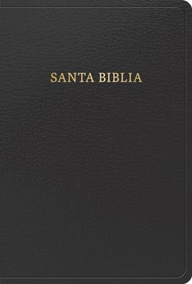 Biblia RVR60/Letra Grande Tamaño Manual Negro/Imitacion Piel