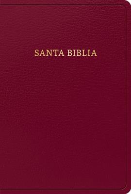 Biblia RVR60/Letra Grande Tamaño Manual/Borgoña/Imitacion Piel
