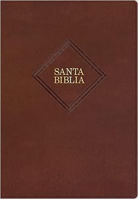 Biblia RVR60/Letra Supergigante Edicion 2023/Marron Piel Fabricada