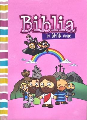 Biblia Mi Gran Viaje RVR60/Tapa Dura/Rosada
