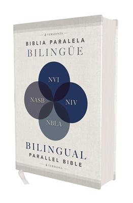 Biblia Paralela Bilingüe/ Tapa Dura / NVI-NIV, NBLA-NASB, Tapa Dura