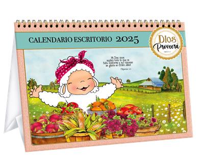Calendario Ovejitas Escritorio 2025 (Rústica) [Calendario]
