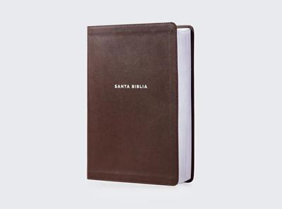 Biblia De Estudio NVI Actualizada/ Revision 2022/ Cafe/ Letra Grande