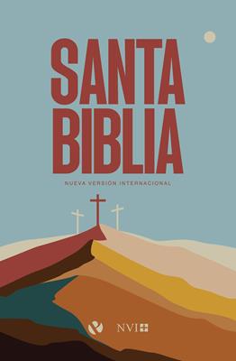 Biblia NVI Revisión 2022/ Tamaño Manual/ Azul Cruz Tapa Dura