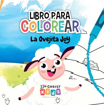 Libro Para Colorear/ La Ovejita Joy