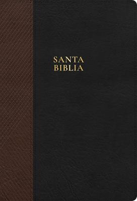 Biblia RVR60/ Letra Supergigante/ Negro - Cafe/ Símil Piel