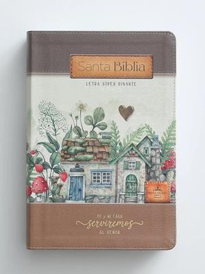 Biblia RVR6088czti LSGi/ 19pts Sabiduria/ Cafe Casa/ Canto Pintado