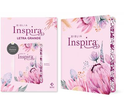Biblia Inspira Español NTV Letra Grande Primaveral
