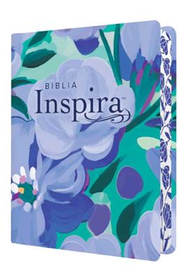 Biblia Inspira Español NTV Letra Grande Ramo Azul/ Semi Piel Filament