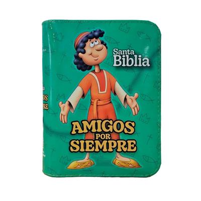 Biblia RVR022cdPZPJRa/ Amigos Por Siempre Verde Cierre