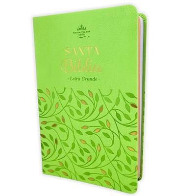 Biblia RVR60c Verde Olivo /Canto Pintado/ Premios Y Regalos