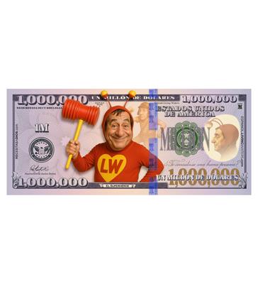 Billete Un Millón De Dólares