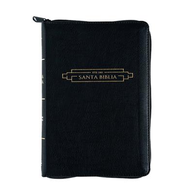 Biblia RVR60/ Manual L.G/ Negro Imitación/ Cierre Indice