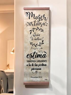 Pergamino Mujer Virtuosa