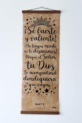 Pergamino Dara Sé Fuerte y Valiente