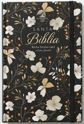 Biblia RVR6065c/ Primavera Negra/ Tapa Dura Elastico